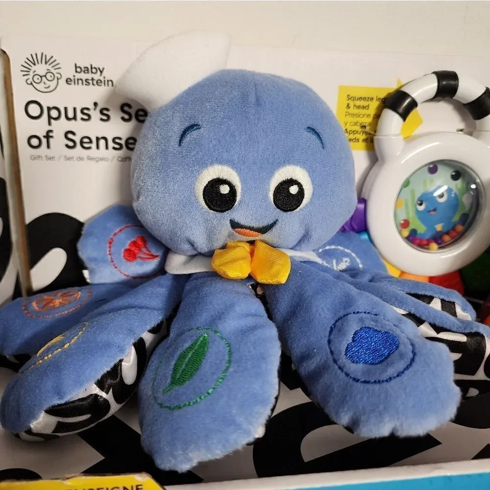 Baby Einstein Opus Sea of Senses Infant Toys Gift Set - 3 Pieces, for Ages 3 Mon